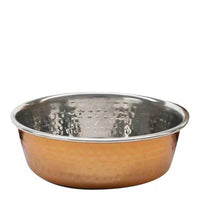Rosewood - Deluxe Steel Hammered Copper Pet Bowl - 470ml (5.5")