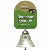 Rosewood - Boredom Breaker, Parrot Bell on Chain Toy - Large