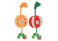 Happy Pet - Eric Carle, Very Hungry Caterpillar - Apple Rope Tug