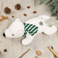 Pet Brands - Festive Polar Bear Lavendar Scented Cuddle Toy