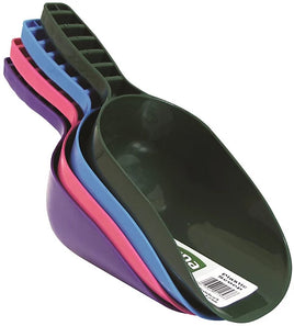 Supa - Poultry Plastic Feed Scoop - Asst Colour - Each