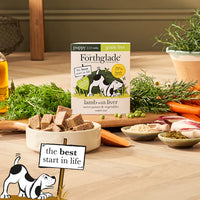 Forthglade - Complete Wet Puppy Food, Grain Free Lamb With Liver & Vegetables - 395g