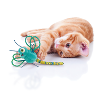 Kong Flingaroo Dragonfly Cat Toy - Assorted Colors
