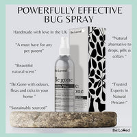 Be:loved - Be:bugfree Natural Plant Based Flea Tick & Bug Spray - 200ml