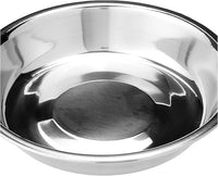 Recipiente llano de acero inoxidable de 6" para cachorros H/P