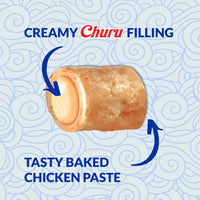 Churu Bites - Receta de pollo envuelto en atún, Para gatos - 3x10g