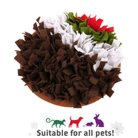 Cupid & Comet - Christmas Pudding Snuffle Forage Mat