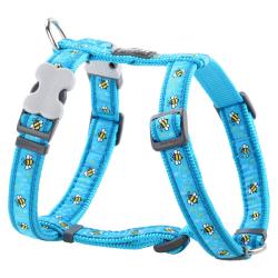 Red Dingo - Turquoise Bumble Bee Harness - Medium