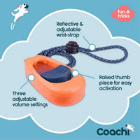 CoA - Coachi Multi-Clicker - Coral With Navy Button