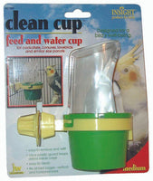 JW - Clean Feed & Water Cup - Medium