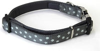 Doodlebone - Padded Collar, Grey Star Glow in Dark