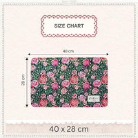 Cath Kidston - Dolly Rose Print, Pet Feeding Mat (40 x 28 cm)