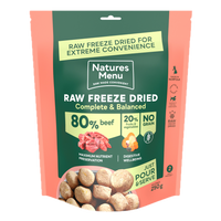 Natures Menu - Complete 80/20 Freeze Dried, Beef