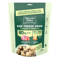 Natures Menu - Complete 80/20 Freeze Dried, Lamb