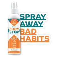 TropiClean - 4 in 1 Chew Stop Behaviour Aid, Max Home Spray - 236ml