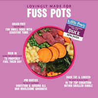 Barking Heads - Little Paws, Fuss Pot Grain Free, Duck - 1.5kg
