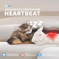 All For Paws - Pups Heart Beat Sheep Toy