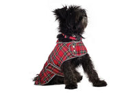 Ancol - Highland Tartan Dog Coat, Red