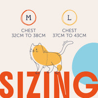 Doodlebone - Cat Harness & Lead, Violet/Dunes