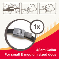 Beaphar - Canishield®, Flea & Tick Collar for Small & Medium Dogs