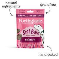 Forthglade - Soft Bites Treats, Salmon Grain Free - 90g
