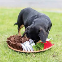 Cupid & Comet - Christmas Pudding Snuffle Forage Mat