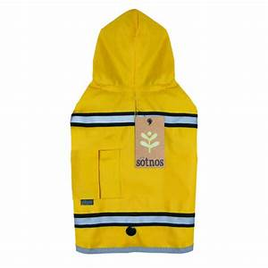 Sotnos - Pet Raincoat, Sunshine Yellow