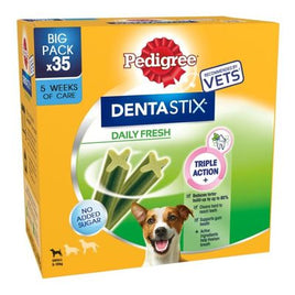Pedigree - Dentastix Fresh Daily Dental Chews - Small Dog - 35 Sticks