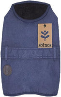 Sotnos - Navy Wax Coat - X Small (17.5cm)