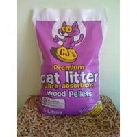 CJ's - Woodbased Cat Litter - 30 Ltr