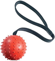 Classic - Pimple Rubber Ball & Rope - 70mm
