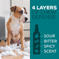 TropiClean - 4 in 1 Chew Stop Behaviour Aid, Max Home Spray - 236ml