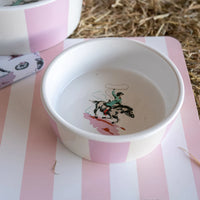 Cath Kidston - Cowgirl Ceramic Pet Bowl