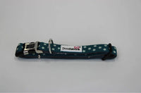 Doodlebone - Padded Collar, Teal Stars