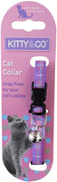 Kitty & Co - Tartan Snap Free Cat Collar - Assorted Colour - 20-30cm