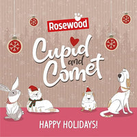 Rosewood - Cupid & Comet, Christmas Dinner Cat Stocking