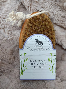 Poppy & Basil - Natural Bamboo Dog Brush - 12cm