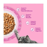 Whiskas 2-12 meses Menú Mixto en Gelatina 12x85g
