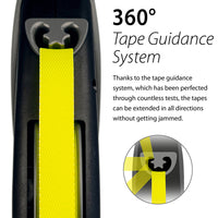 Flexi - Giant Retractable Tape Lead, Neon