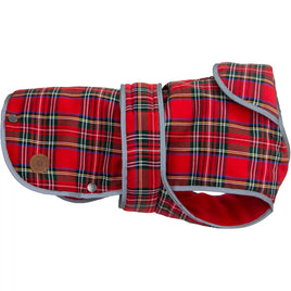 Ancol - Highland Tartan Dog Coat, Red