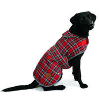 Ancol - Highland Tartan Dog Coat, Red