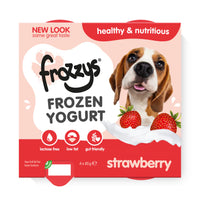 Frozzys - Frozen Yogurt, Strawberry - 1 Pot
