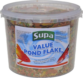 Supa - Value Pond Fish Flake Food - 3 Litre