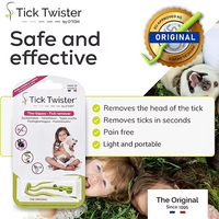 O'Tom - Tick Twister, Tick Remover For People & Pets - 3pc