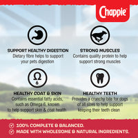 Chappie - Dry Dog Food With Beef - 15kg
