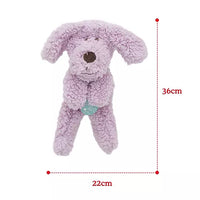 Rosewood - Aromadog Calm Fleece Flattie Dog Toy with Lavendar  Essential Oils