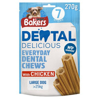 Purina - Bakers Dental Delicious Large - Chicken - 270g