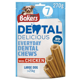 Purina - Bakers Dental Delicious Large - Chicken - 270g