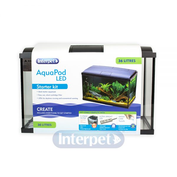 Interpet - AquaPod LED Starter Kit - 36L