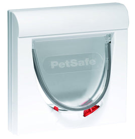 Staywell - Classic Magnetic Cat Flap With Tunnel #932 - White